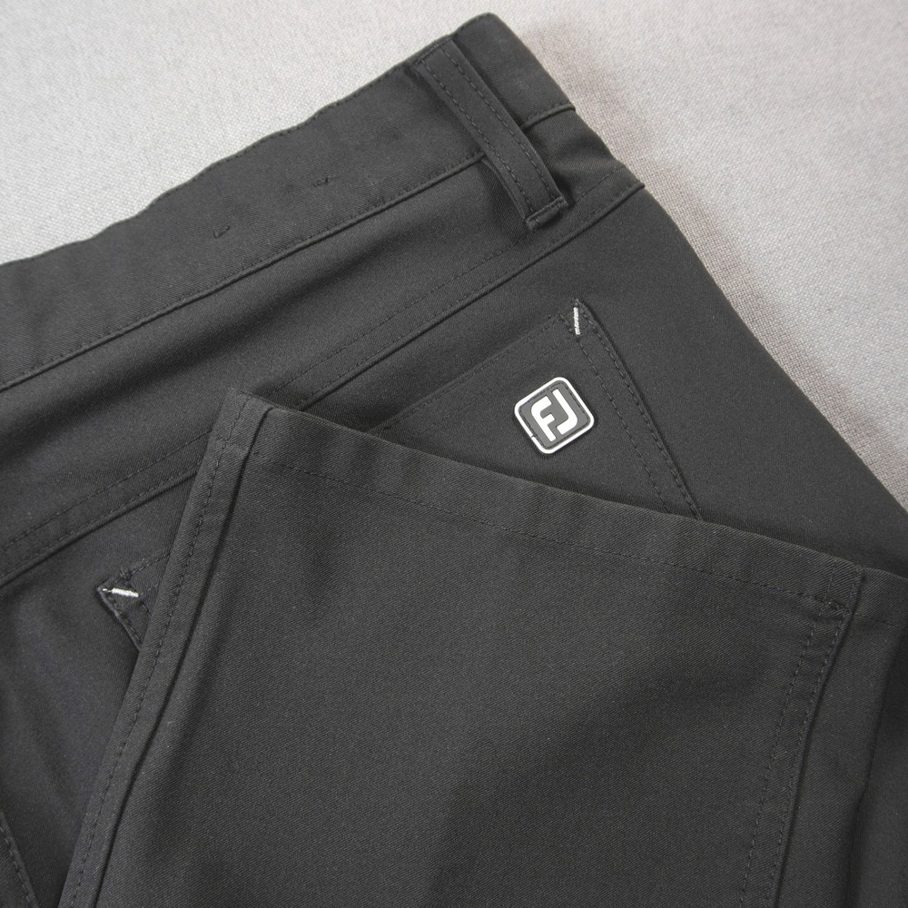 FootJoy Golf Athletic Fit Performance Stretch Straight Men Pants 34x32 Black